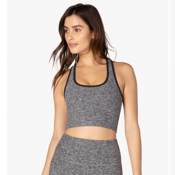 Beyond Yoga Slip Open Crop Tank